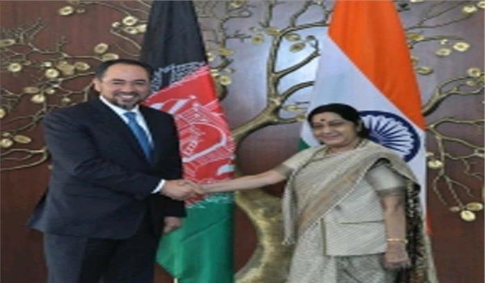 अफगानिस्तान संग सामरिक भागीदारी दृढ़ विश्वास की चीज : सुषमा