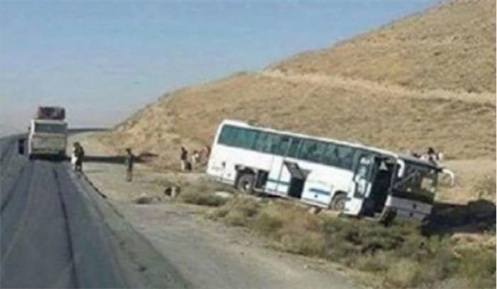 अफगानिस्तान में बस की ट्रक से टक्कर, 15 की मौत अफगानिस्तान में बस की ट्रक से टक्कर, 15 की मौत