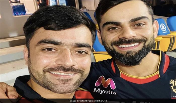 विराट कोहली दबाव में भी अपना स्वभाविक शॉट खेलते हैं: राशिद खान