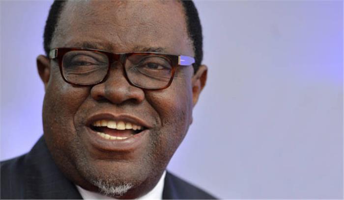 राष्ट्रपति हैग गंगोब ने कहा अफ्रीका को उपनिवेश नहीं बना रहा है चीन​​​​​​​