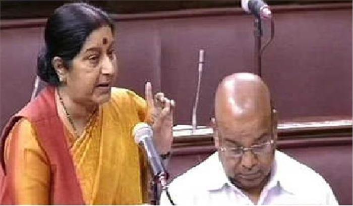 सुषमा ने की अफ्रीकी युवक की पिटाई की कड़ी निंदा