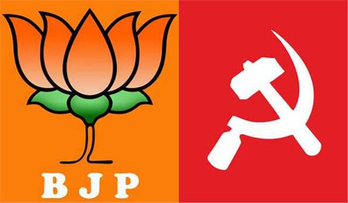 भाजपा प्रत्याशियों पर दबाव डाल रही:माकपा, भाजपा का इंकार