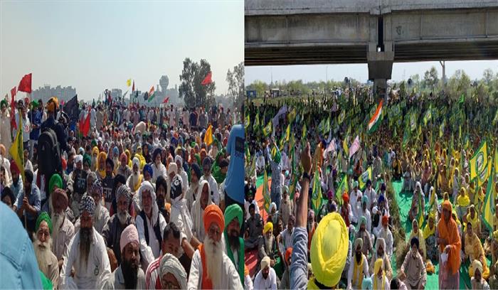 दिल्ली की सीमाओं पर जारी किसान आंदोलन का 102वां दिन, अब अंजाम का इंतजार दिल्ली की सीमाओं पर जारी किसान आंदोलन का 102वां दिन, अब अंजाम का इंतजार