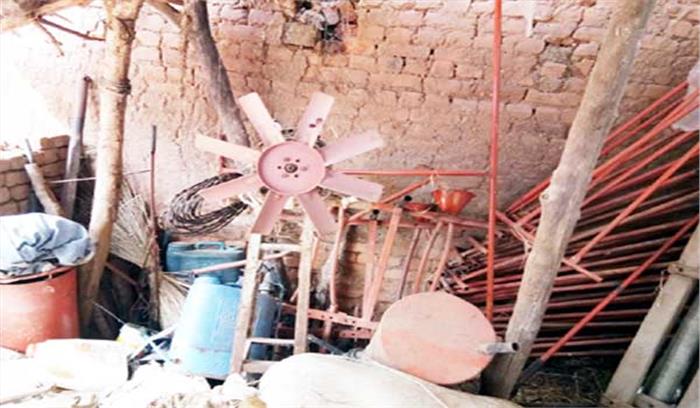 पैडीविडर यंत्र किसानों को बांटने के बजाय कबाड़ में