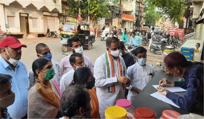 कृषि कानून निरस्त करने कांग्रेस ने चलाया हस्ताक्षर अभियान