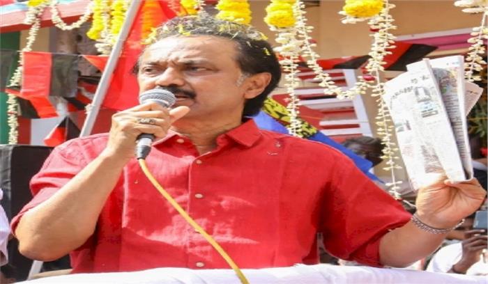 कृषि कानूनों के खिलाफ प्रस्ताव लाए राज्य सरकार : स्टालिन