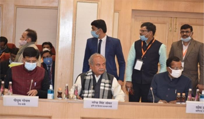 कृषि मंत्री तोमर को नौवें दौर की बैठक में समाधान निकलने की उम्मीद