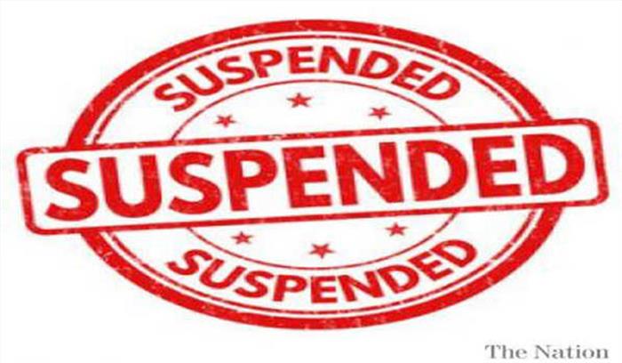 थाने में आरोपी के आत्महत्या करने के मामले में छह पुलिसकर्मी निलंबित