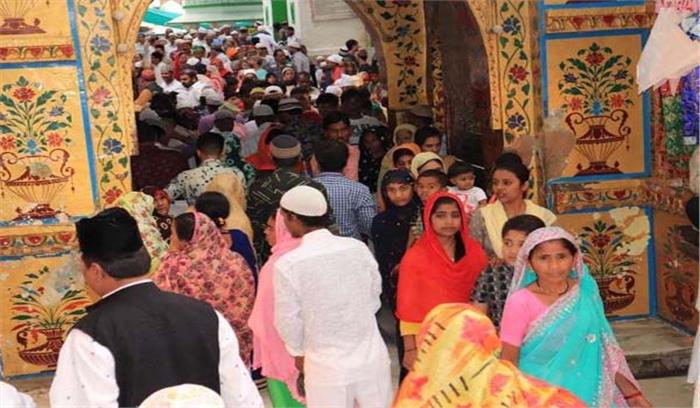 राजस्थान : अजमेर दरगाह पर मनाई महाना छठी