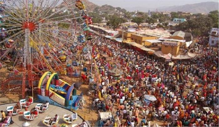 पुष्कर पशु मेले में मतदान प्रेरणा स्टॉले