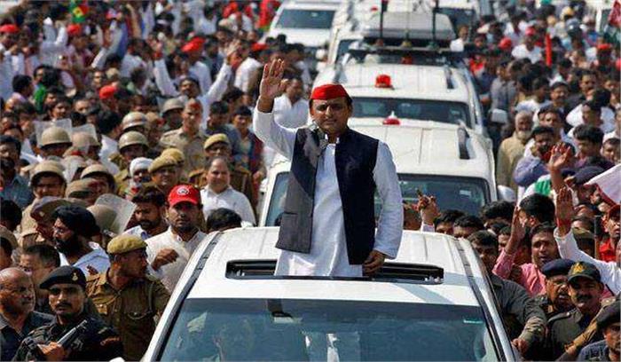 अखिलेश उन्नाव में चुनावी सभा के बाद रोड शो करेंगे