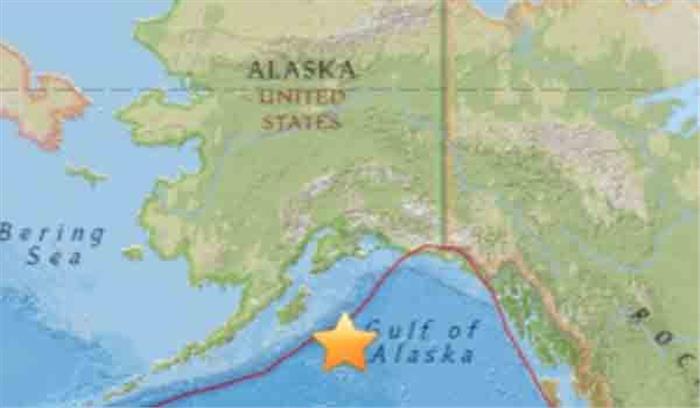 अलास्का में शक्तिशाली भूकंप के बाद सुनामी की चेतावनी जारी