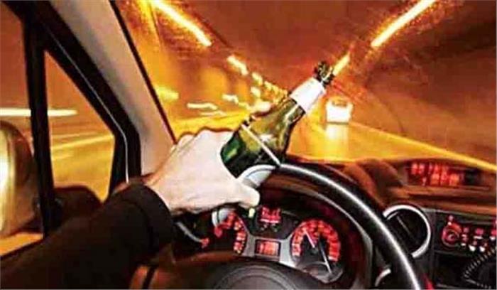 शराब पीकर वाहन चलाने के मामले में 400 से अधिक लोगों को जेल
