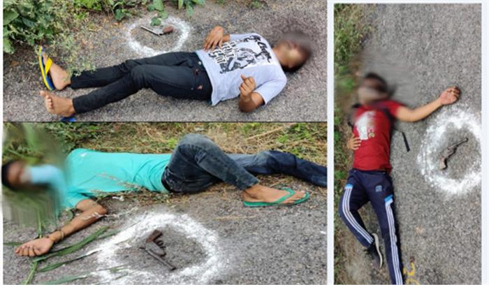 अलीगढ़ में ज्वेलरी शॉप लूटकर भागे 3 बदमाश नोएडा में पकड़े गए