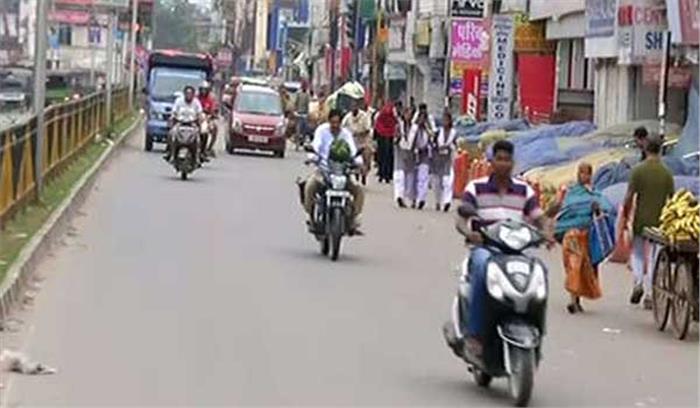 राजस्थान में भारत बंद का मिलाजुला असर