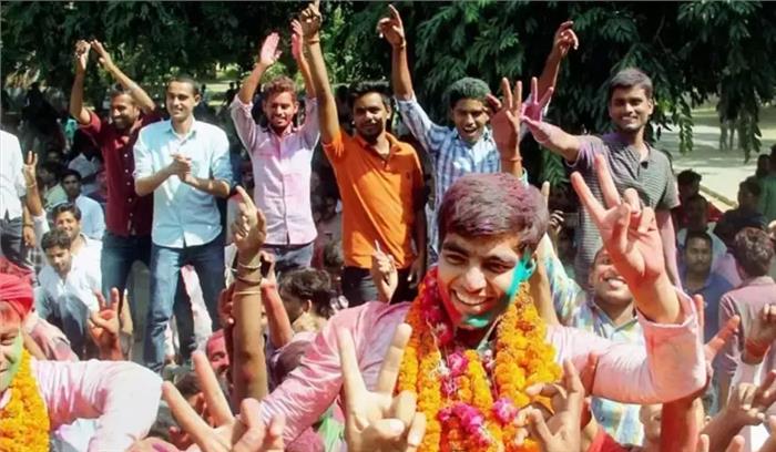 इलाहाबाद विश्वविद्यालय छात्रसंघ चुनाव में समाजवादी छात्र सभा ने लहराया परचम