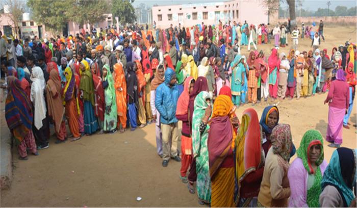 अलवर में 80़.69 प्रतिशत मतदान