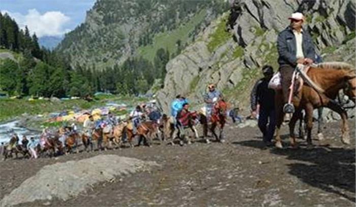 अमरनाथ यात्रा 21 अगस्त से 23 अगस्त तक स्थगित