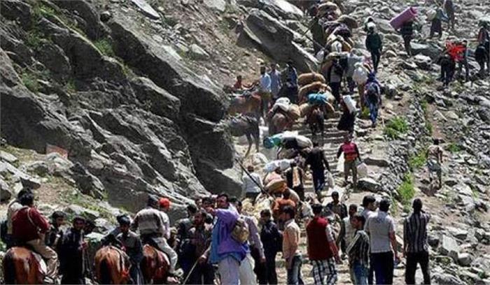 अमरनाथ यात्रा : 22 दिनों में टूटा पिछले साल का 60 दिनों का रिकॉर्ड