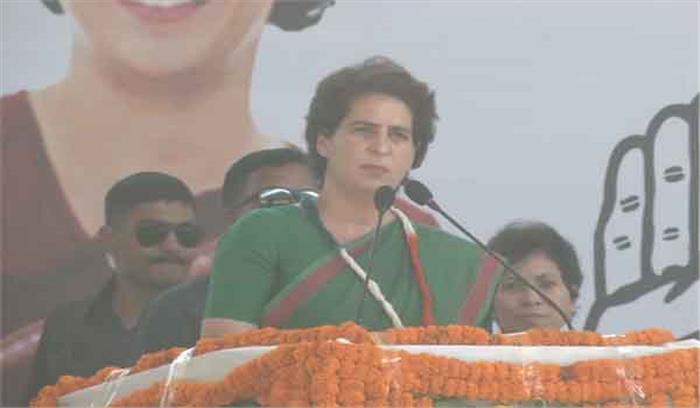 प्रियंका गांधी ने मोदी को बताया अहंकारी, दुर्योधन से की तुलना