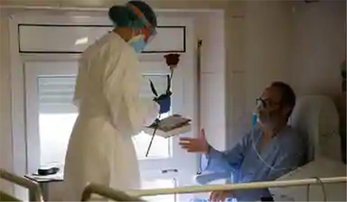 अमेरिका में कोरोना संक्रमण के मामले 10 लाख के पार अमेरिका में कोरोना संक्रमण के मामले 10 लाख के पार