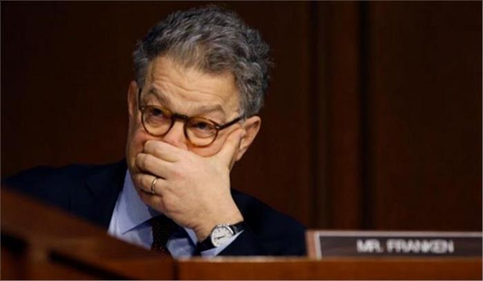अमेरिकी सीनेटर अल फ्रैंकन पर लगा यौन उत्पीड़न का आरोप
