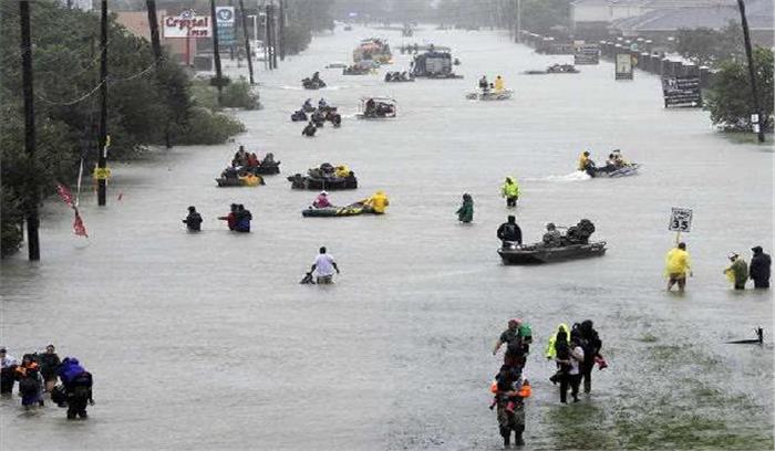 तूफान हार्वे से मरने वालों की संख्या 37 हुई