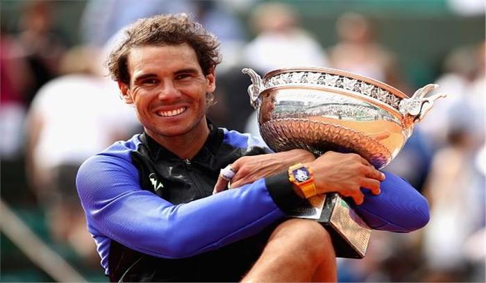 एटीपी रैंकिंग में राफेल नडाल की बादशाहत शीर्ष पर कायम