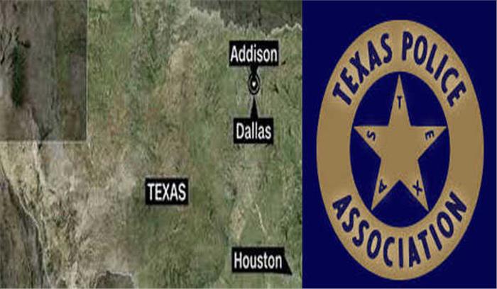 टेक्सास में दो पुलिस अधिकारियों की गोली मारकर हत्या