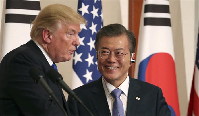 अमेरिका -दक्षिण कोरिया  के बीच समझौता, सियोल में रहेंगे 30,000 अमेरिकी सैनिक