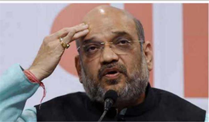 राहुल गांधी पांच सवालों को अपने आप नहीं दोहरा सकते: अमित शाह राहुल गांधी पांच सवालों को अपने आप नहीं दोहरा सकते: अमित शाह