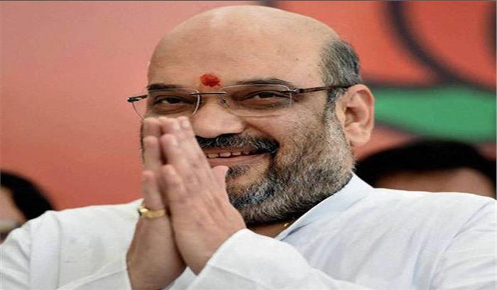 गृह मंत्री अमित शाह ने दी शहीद पुलिसकर्मियों काे श्रद्धांजलि