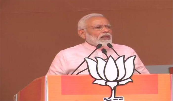 जनता के आशीर्वाद से दुनिया में बज रहा भारत का डंका: मोदी