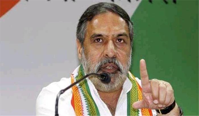 मोदी ने मनमोहन सिंह के उम्र व अनुभव का सम्मान नहीं किया : आनंद शर्मा