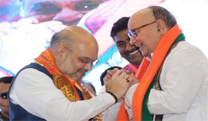 आंध्र के पूर्व मुख्यमंत्री भास्कर राव भाजपा में शामिल