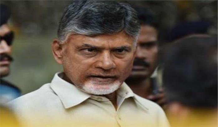 आंध्र सरकार ने नायडू परिवार की सुरक्षा घटाई