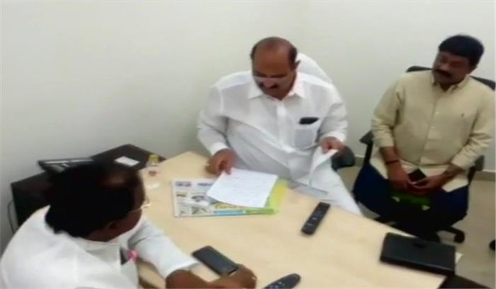 आंध्र कैबिनेट से भाजपा के दो विधायकों ने दिया इस्तीफा