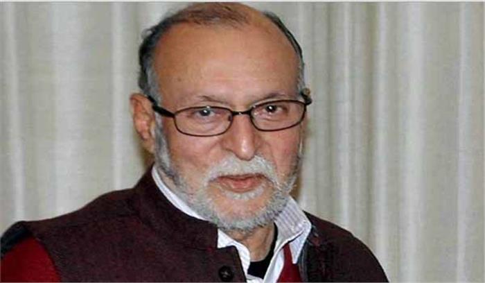 अनिल बैजल ने दिल्ली की सड़कों पर जल छिड़काव का आदेश दिया