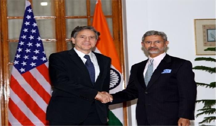 अमेरिकी विदेश मंत्री ने एस. जयशंकर के साथ म्यांमार मुद्दे पर की चर्चा
