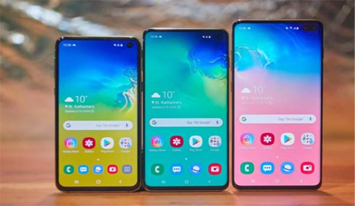 सैमसंग ने फ्लैगशिप गैलेक्सी एस10, पी10 प्लस किया लांच