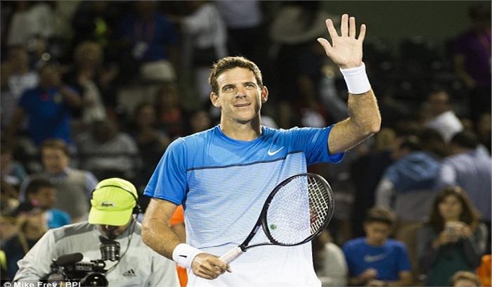 डेल पोट्रो ने मियामी ओपन टेनिस टूर्नामेंट के क्वार्टर फाइनल में किया प्रवेश 