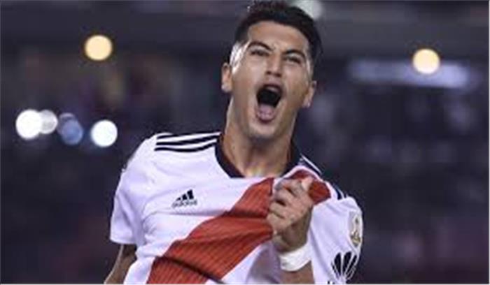 अर्जेटीना के मिडफील्डर एक्सेक्विएल पलासियोस चोट के कारण बाहर