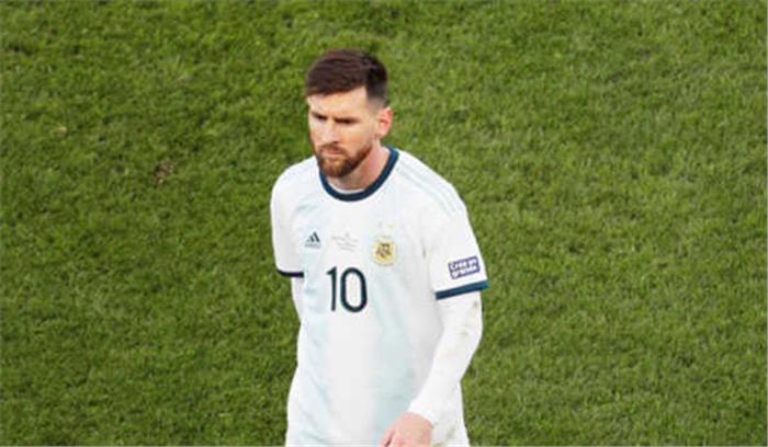 मैसी पर विश्वकप क्वालिफायर मैच का बैन
