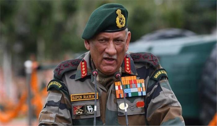 हर कसौटी पर खरी उतरी है सेना: बिपिन रावत​​​​​​​