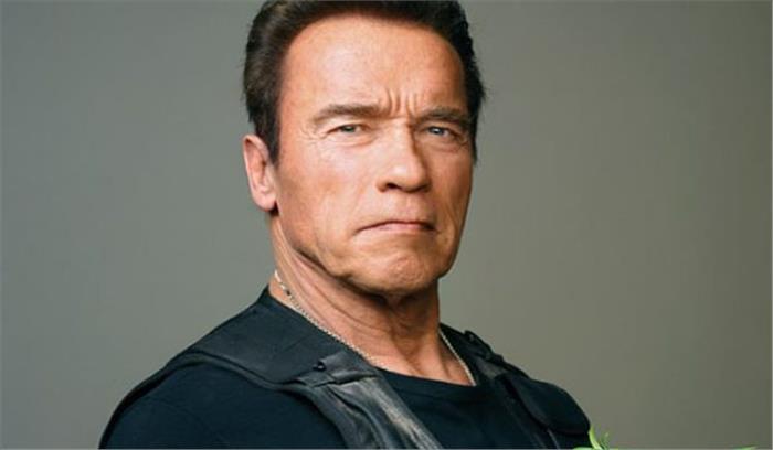 अर्नोल्ड श्वार्जनेगर ने बेटे पैट्रिक का बढ़ाया हौसला