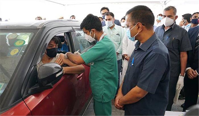 ​​​​​​​केजरीवाल ने अग्निकांड में क्षतिग्रस्त झुग्गियों के लिए मुआवजे की घोषणा की