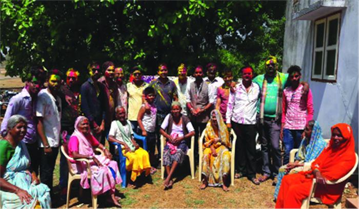 हिन्दू संगठन द्वारा वृद्धा आश्रम में होली मिलन एवं आशीर्वाद समारोह का आयोजन