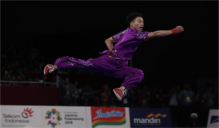 एशियाई खेल : चीन के सुन ने पहला स्वर्ण पदक जीता