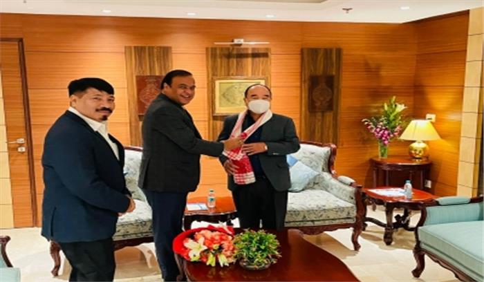 असम, मिजोरम के मुख्यमंत्रियों ने सीमा विवाद को सुलझाने के तौर-तरीकों पर चर्चा की