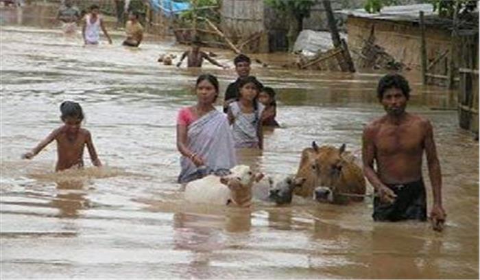 असम में बाढ़ से मरने वालों की संख्या हुई 59